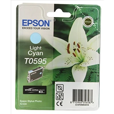Image of Epson Inkjet Cartridge Light Cyan Ref T059540, Genuine