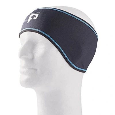 Image of Ultimate Performance Unisex Runner&#039;s Ear Warmer Headband Black/Royal, One Size