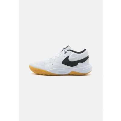 Image of Nike Performance Hyperquick Volleyball shoes, Men&#039;s, Size: 10.5, White/black Textile/synthetics