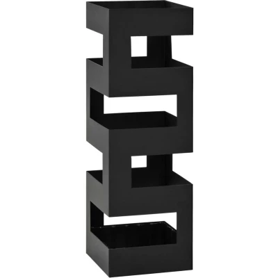 Image of vidaXL Umbrella Stand Steel Black