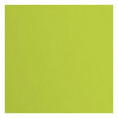 Image of Florence Cardstock Textured Coloured Card Making Supplies 12 x inch Green 20 Sheets Paper for Scrapbooking, Making, Die Cutting and Crafts 216 gsm Lime