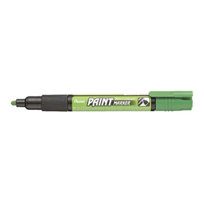 Image of Pentel MMP20 KO Permanent Marker Pen 2.0 mm Bullet Tip Paint Pack of 1 Light Green