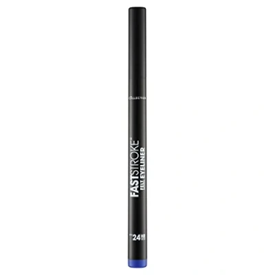 Image of Collection Cosmetics Fast Stroke Felt Tip Eyeliner with Fine Tip, Long Lasting 24h, Quick Drying Formula, 4ml, Blue