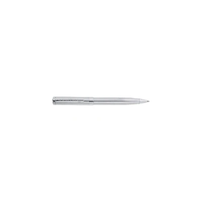 Image of Helix Oxford Premium Stainless Steel Ballpoint Pen (Blue Ink) Plastic Free Packaging, 209819