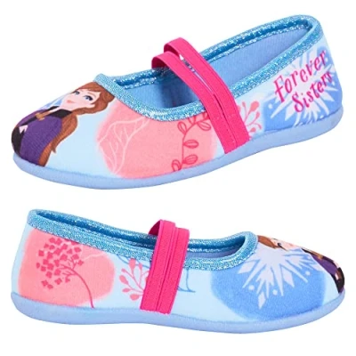 Image of Disney Girls Frozen 2 Slippers EU 31 / UK 12 Multi