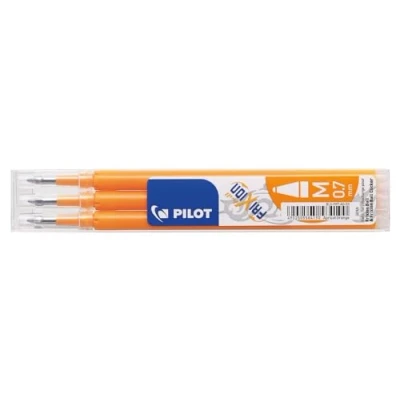 Image of Pilot Pen Frixion Ball 2261016F Refill Rollerball Thickness 0.7 mm Apricot Erasable Pack of 3