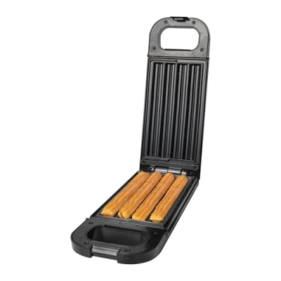 Image of Treat Factory Home Churro Maker Non Stick Four Slot UK Plug Thermostatic Control