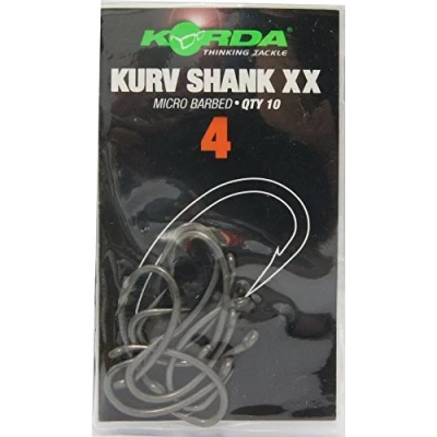 Image of Korda Kurv Shank XX Size 4 Karper haken
