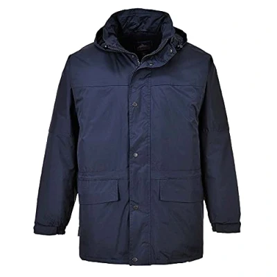 Image of Portwest Oban Fleece Lined Jacket, Size: L, Colour: Navy, S523NARL