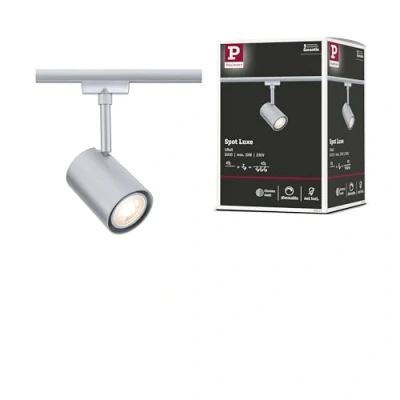 Image of Paulmann 95631 Luxe URail Rail spot GU10 max. 10W dimmable 230V Chrome matt System