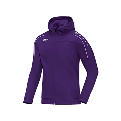 Image of JAKO Women&#039;s Classico Hooded Jacket, Purple, 48 (EU)