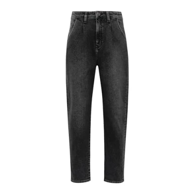 Image of Mavi Women&#039;s Laura Trouser, Smoke Brushed Denim, 27 W/27 L