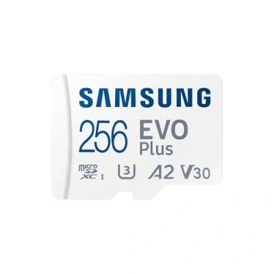 Image of Samsung EVO Plus MicroSDXC 256GB + SD Adapter