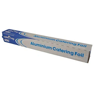 Image of Caterwrap Aluminium Catering Foil Quality Strong 14Mu 450mm x 75m