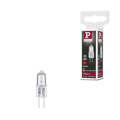 Image of Paulmann 84398 Halogen Pin Base Oven G4 10 W 100 lm Dimmable 9 mm Clear 12 V Glass 2700 K Warm White