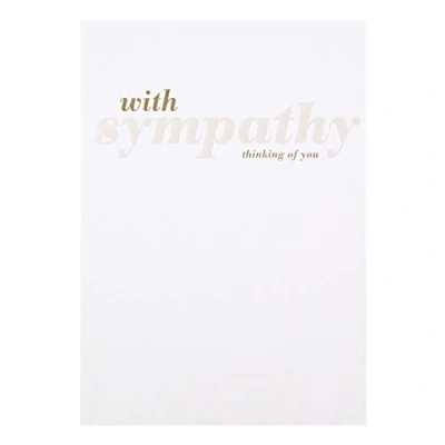 Image of Hallmark Sympathy Card &#039;Thinking of You&#039; Medium