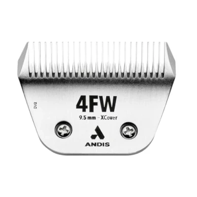 Image of Andis 561463 ceramicEDGE #4FW XCover Wide Blade, Small Animal and Pet Grooming, Detachable Replacement Long Lasting, Stainless Steel