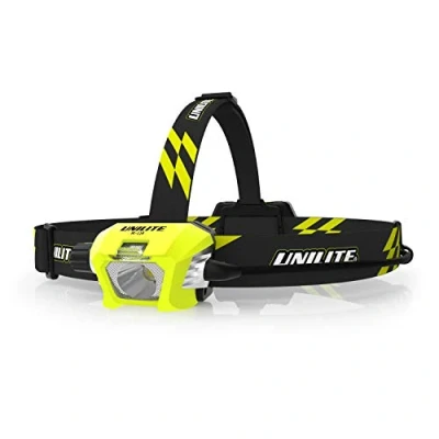 Image of Unilite HL 11R Industrial Super Bright headtorch with a 1100 lumens Main Beam Parallel Circuitry ,White