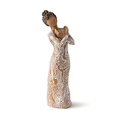 Image of Willow Tree Music Speaks Darker Skin Figurine