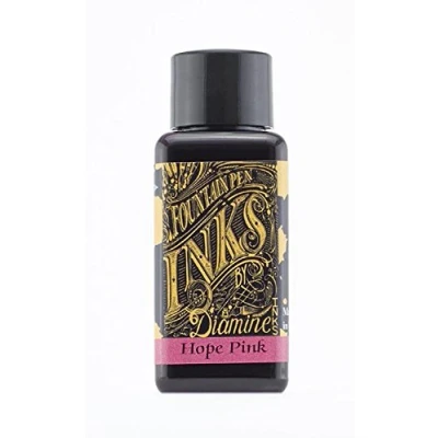Image of Diamine 30 ml Bottle Fountain Pen Ink, Hope Pink by