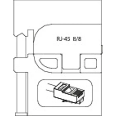 Image of Gedore Module insert for modular plugs RJ 45
