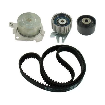 Image of 46352133 Water Pump + Timing Belt Kit SKF VKMC 02212 171 Plastic ALFA ROMEO: Giulietta Hatchback, 159 Saloon, Sportwagon