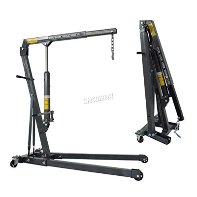 Image of SwitZer Quality Folding Engine Crane 1 Tonne Hoist Lift