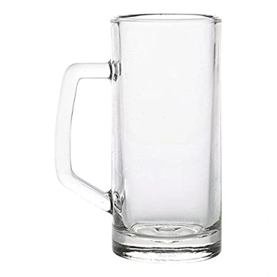 Image of Genware NEV BER400 Beer Mug, 40 cl/14 oz. (Pack of 6)