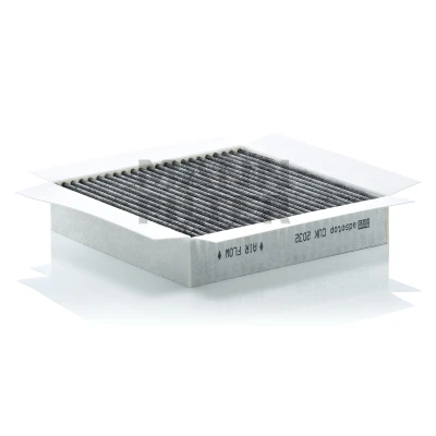 Image of 0001110V003, 0001110V003000000, 0001110V004, Q0001110V003000000 Pollen Filter MANN CUK 2032 Activated Carbon 198mm 202mm 40mm