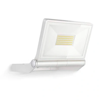 Image of Steinel LED Outdoor Floodlight XLED ONE XL White, 42.6 W Floodlight, 4200 lm, Aluminium, for Driveway, Yard and Garden