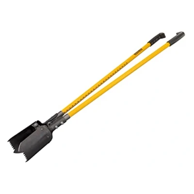 Image of Roughneck Sharp Edge Posthole Digger 1.46m, Yellow