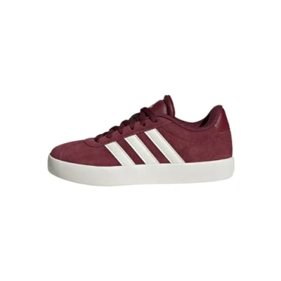 Image of adidas VL Court 3.0 Shoes Kids, Shadow Red/Off White/Cloud White, 10.5 UK