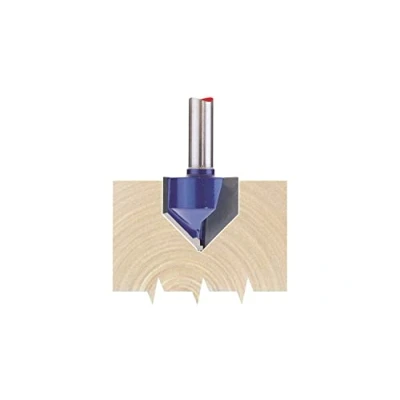 Image of Draper TCT Router Bit, 1/4&quot; Groove 19mm x 90&deg;