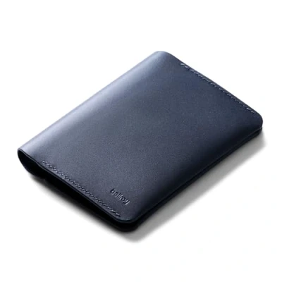 Image of Bellroy Passport Cover (Slimline Travel Wallet/Pouch with Card Slots and Space for Cash Plus documents) Navy