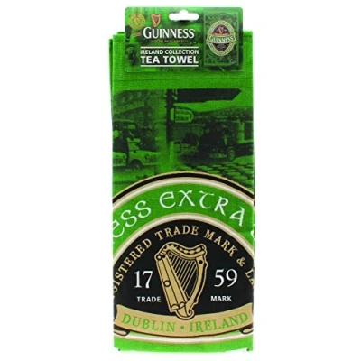 Image of Guinness Green Collection Tea Towel