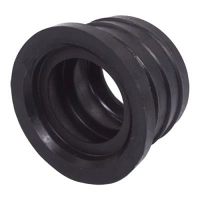 Image of SKIR&#039;CO Black 40 x 32 mm Rubber Sleeve for Drain Pipe, Pipe Connector, Adaptor, Reducer