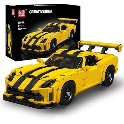 Image of Mould King Viper Building Brick Supercar Model Car 1236/pcs Static 10046