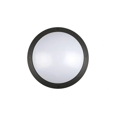 Image of Diecast Aluminium LED Bulkhead Black Kosnic Etna