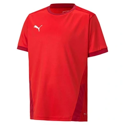 Image of PUMA Boys&#039; teamGOAL 23 Jersey jr T Shirt, Red Chili Pepper, 116