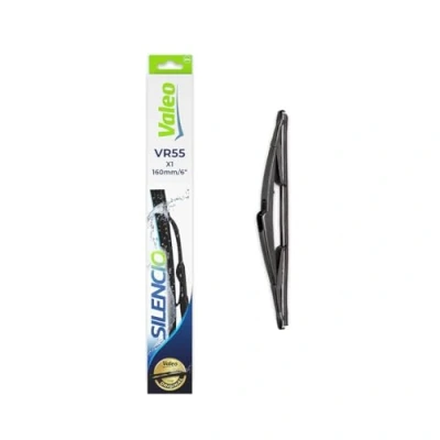 Image of VALEO Silencio Wiper VR55 All Seasons Durable, Resistant, Perfect Fit Conventional Blade 160mm Rear 1 574200