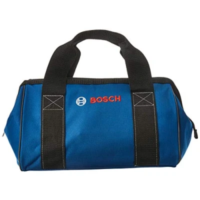 Image of Bosch CW01 Small Contractor Tool Bag, Blue, 12.75 In. x 8 9