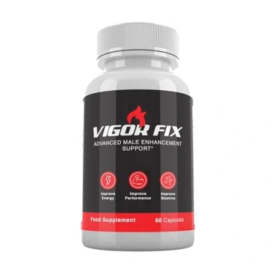 Image of Vigor Fix Male Enhancement Support 60 Capsules 1 Month Supply