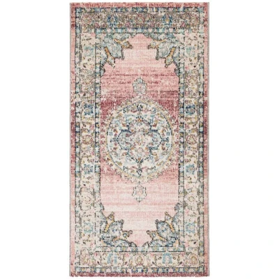 Image of vidaXL Rug ARBIZU Indoor and Outdoor Vintage Design 80x150 cm