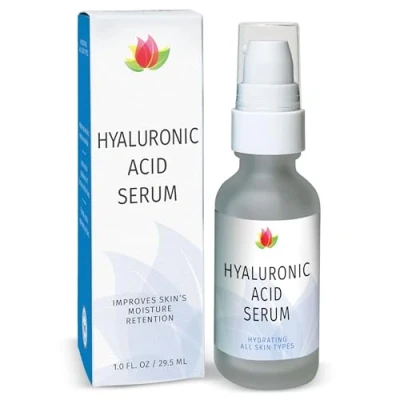 Image of eviva Labs, Professional Strength Hyaluronic Acid Serum, 1 fl oz (29.5 ml)