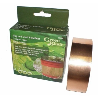 Image of Copper Slug Repellent Tape 4m x 30mm By Green Blade