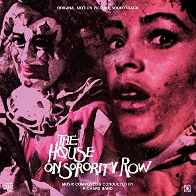 Image of Original Soundtrack The House On Sorority Row Pink And White vinyl Hypesticker Sealed 2021 USA LP T.V.027