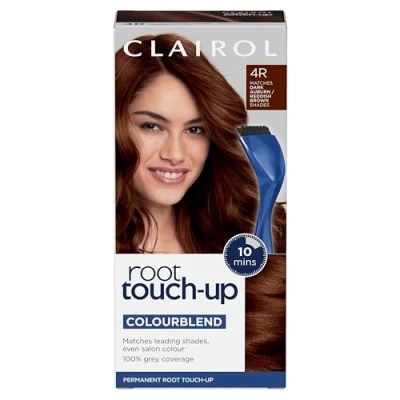 Image of Clairol Root Touch Up Permanent Hair Dye, 4R Dark Auburn