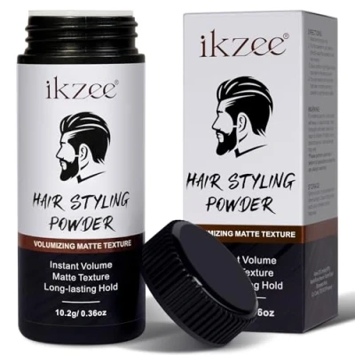 Image of Hair Styling Powder, Texturizing Texture Powder for Hair, Long lasting Hold, Matte Men