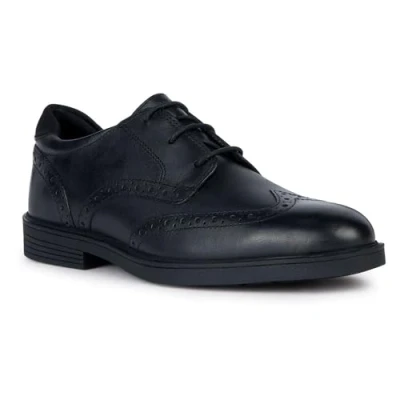 Image of Geox J Zheeno Boy B Sneaker, Black, 7 UK