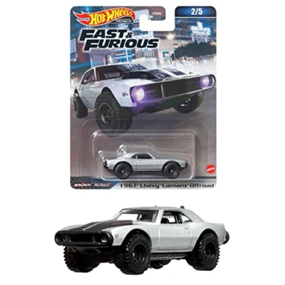 Image of Hot Wheels Fast and Furious 1967 Camaro Offroad 2/5 HNW47